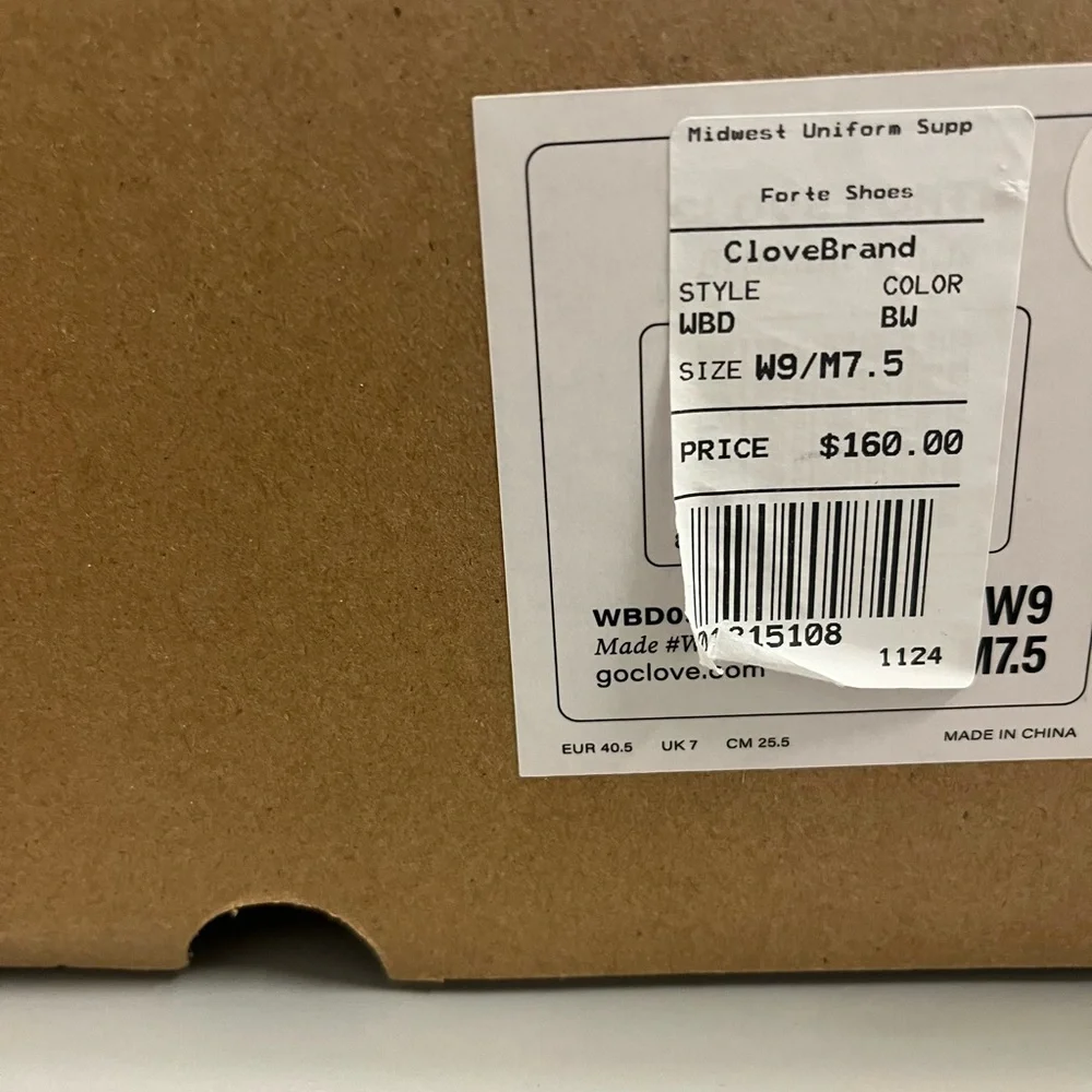 NIB Women's Clove Forte White Sneakers - Picture 7 of 9